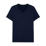 402466 Tencel Soft T-Shirt V Neck - 00RA Navy