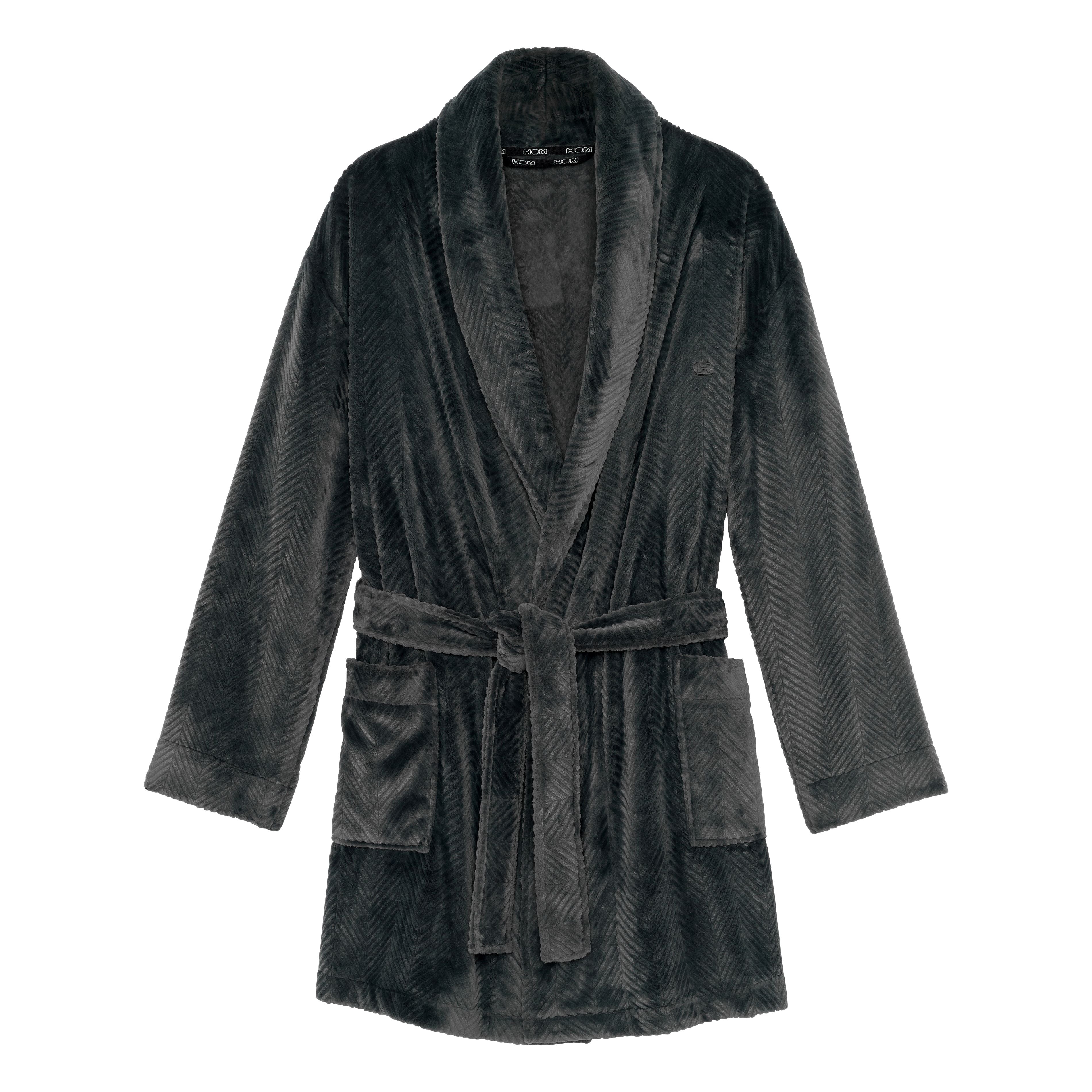Everest Short Robe | Grey 402878-00ZU