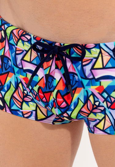 Idylle Swim Trunk | Multico Print 403004-P023