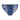 Marbled blue and yellow tanga briefs on a white background