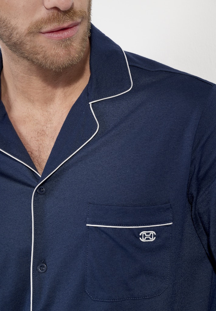 Rafael Long Sleepwear | Navy 403064-00RA