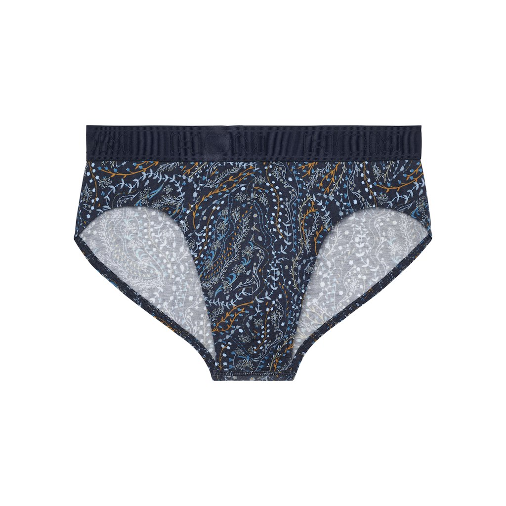Fontainebleau Mini Briefs | Navy Print 403076-P0RA