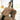 Man sitting on a chair by a window with blinds, shirtless in a black g-string