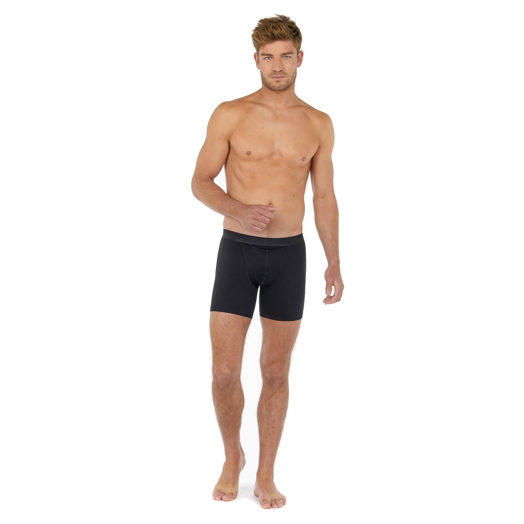 359519 Ho1 Long Boxer Briefs - 0004 Black