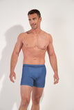 Ho1 Long Boxer Briefs | Jeans Blue 359519-0054