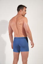 Ho1 Long Boxer Briefs | Jeans Blue 359519-0054