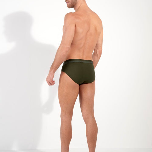 Ho1 Mini Brief | Dark Khaki 359521-00DK