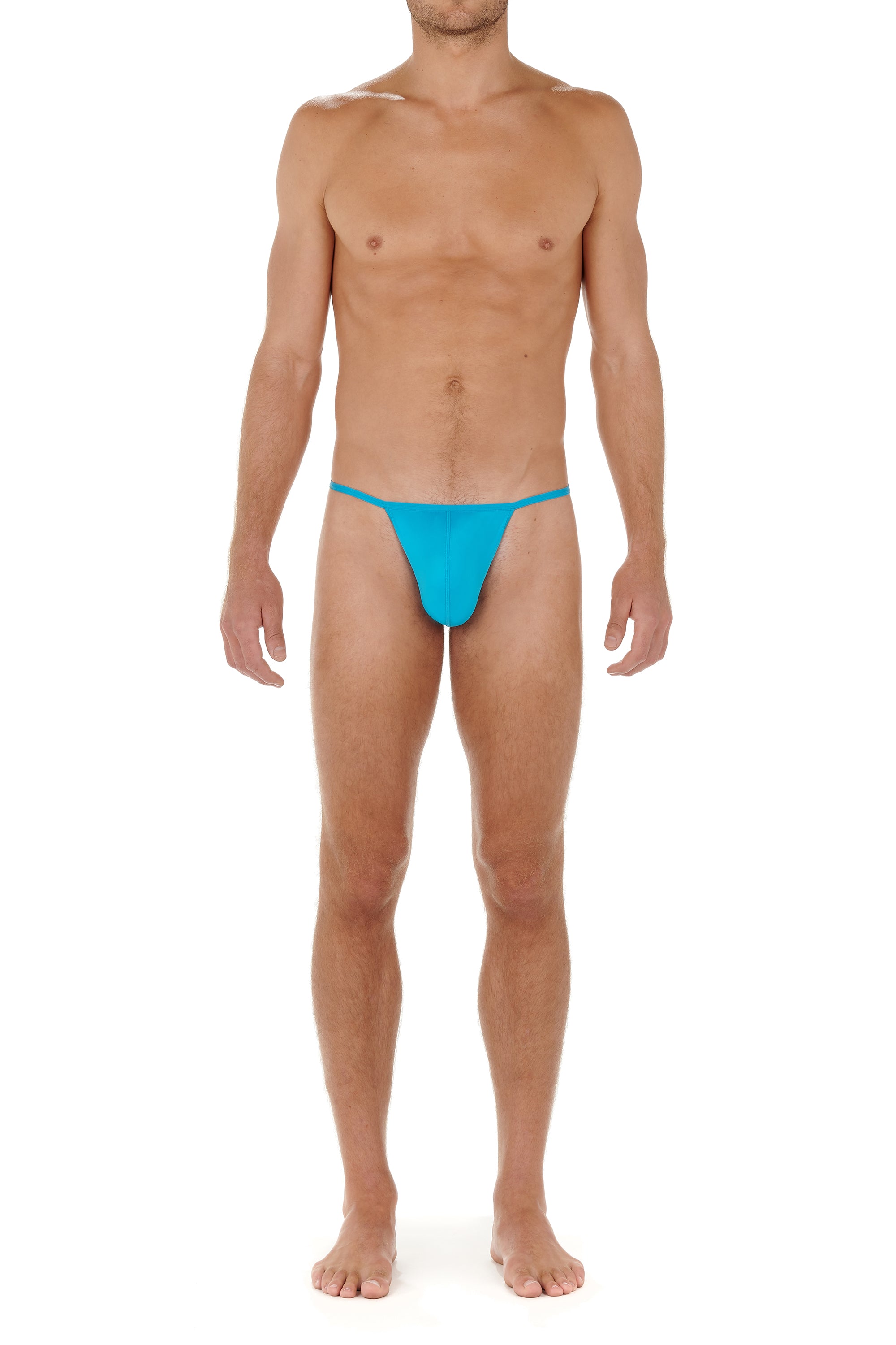 359931 Plumes G-String - 00PF Turquoise