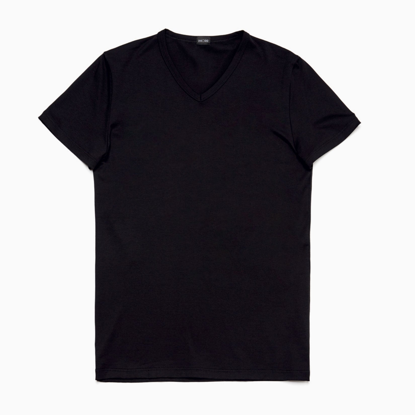 400206 Classic Tee-Shirt V Neck - 0004 Black