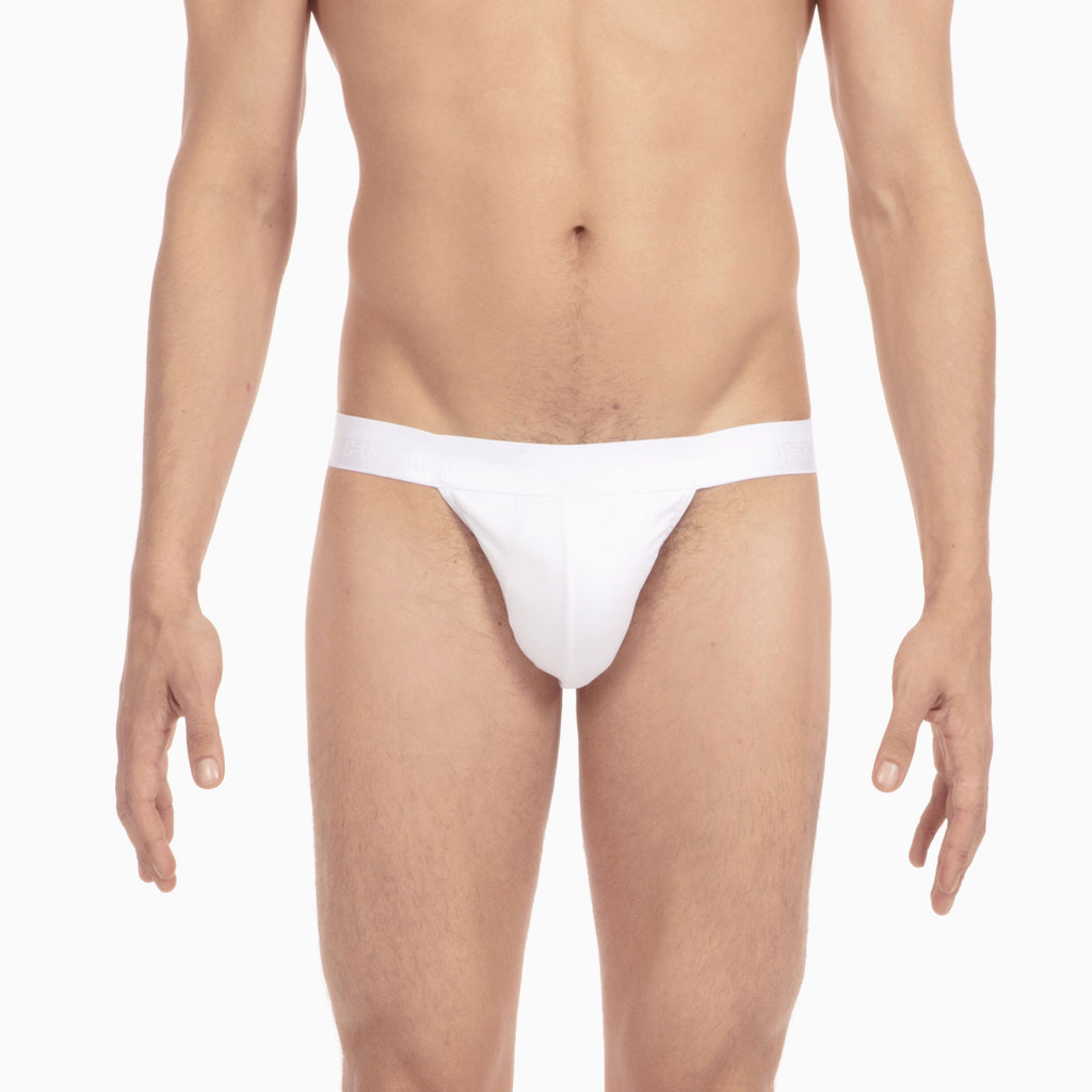 400413 Classic Tanga Briefs - 0003 White