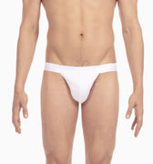 400413 Classic Tanga Briefs - 0003 White