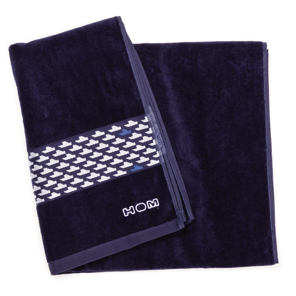 Capitaine Towel | Navy 400493-00ra