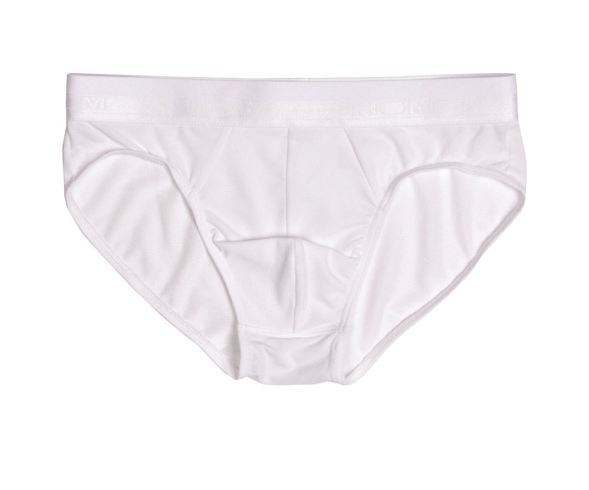 400969 Mesh Mini Briefs - 0003 White
