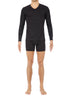 401088 Classic Long Sleeve Shirt V - 0004 Black