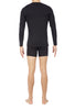 401088 Classic Long Sleeve Shirt V - 0004 Black