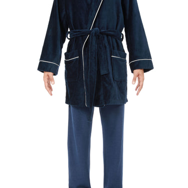 Yotha Bathrobe | Navy 401091-00ra