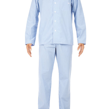 Dreams Long Woven Sleepwear | Blue 401098-00BI