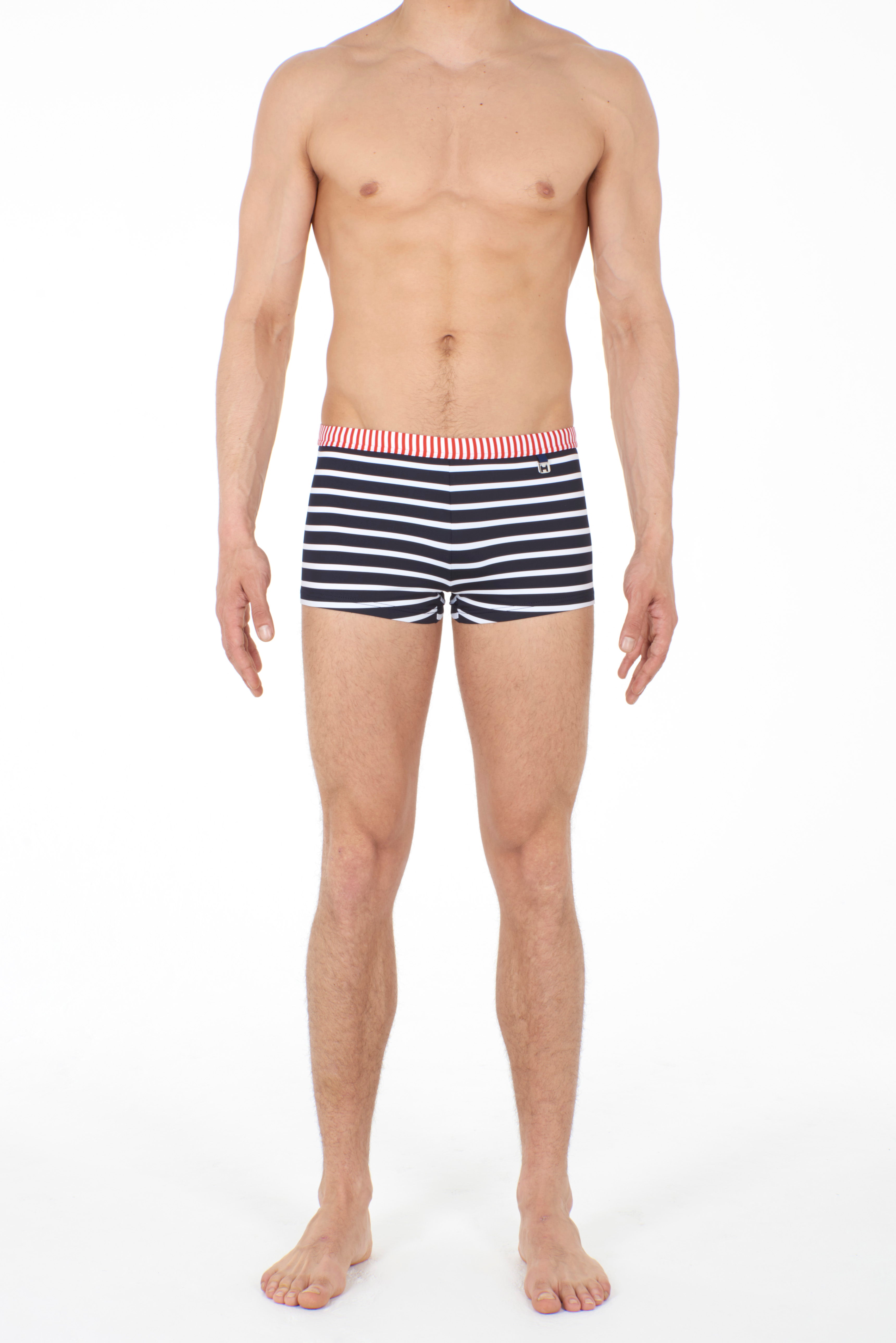 Moussaillon Swim Shorts | Navy/White 401268-PN07