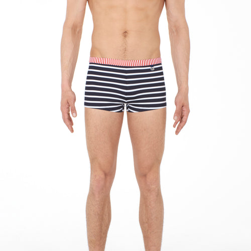 Moussaillon Swim Shorts | Navy/White 401268-PN07