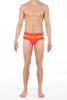 401271 Barbado Swim Midi Briefs - 00PA Red