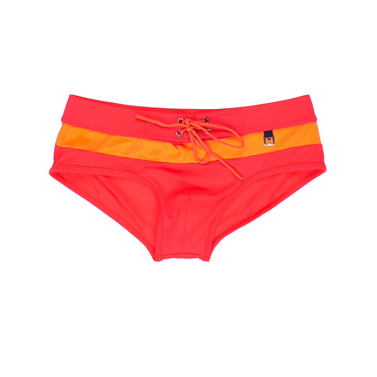 401271 Barbado Swim Midi Briefs - 00PA Red