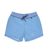401282 Preppy Beach Boxer - PW01 White/Blue