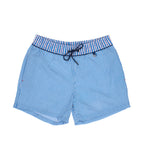 401282 Preppy Beach Boxer - PW01 White/Blue