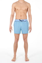 401286 Preppy Beach Boxer - PB02 Blue/Green