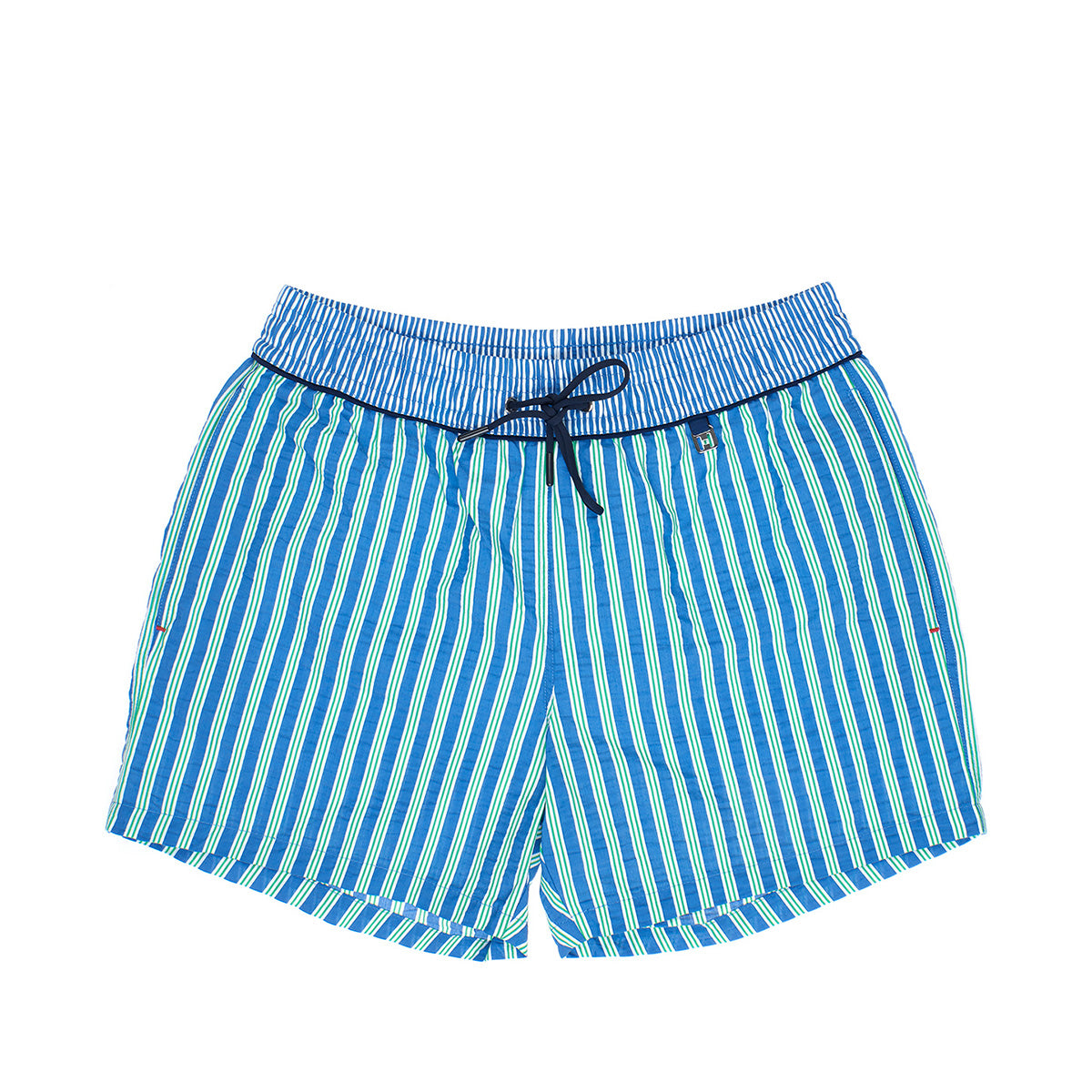 401286 Preppy Beach Boxer - PB02 Blue/Green