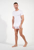 Supreme Cotton Tee-Shirt Crew Neck | White 401330-0003