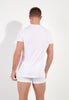 Supreme Cotton Tee-Shirt Crew Neck | White 401330-0003