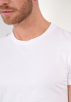 401330 Supreme Cotton Tee-Shirt Crew Neck - 0003 White
