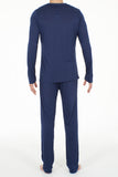 Relax Long Sleepwear | Navy 401343-00RA
