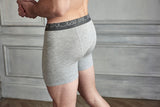 Vintage Boxer Briefs With Buttons | Grey 401523-00ZU