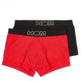 Colorful #2 Boxer Briefs Two Pack | Black/Red 401555-D006