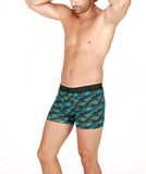 Blue Camo #2 Long Boxer Briefs 2p | Khaki/ Khaki Print 401731-D019