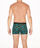 Blue Camo #2 Long Boxer Briefs 2p | Khaki/ Khaki Print 401731-D019