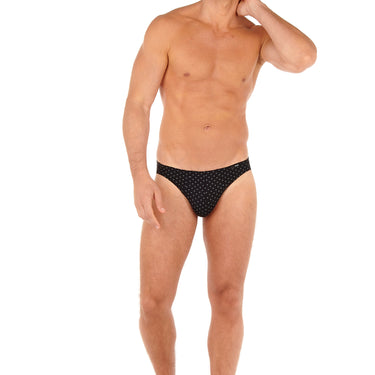 401912 Max Comfort Micro Briefs - I004 Black Print