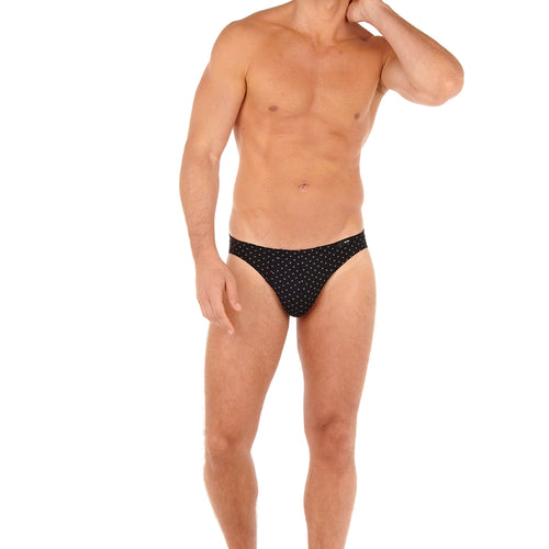 401912 Max Comfort Micro Briefs - I004 Black Print