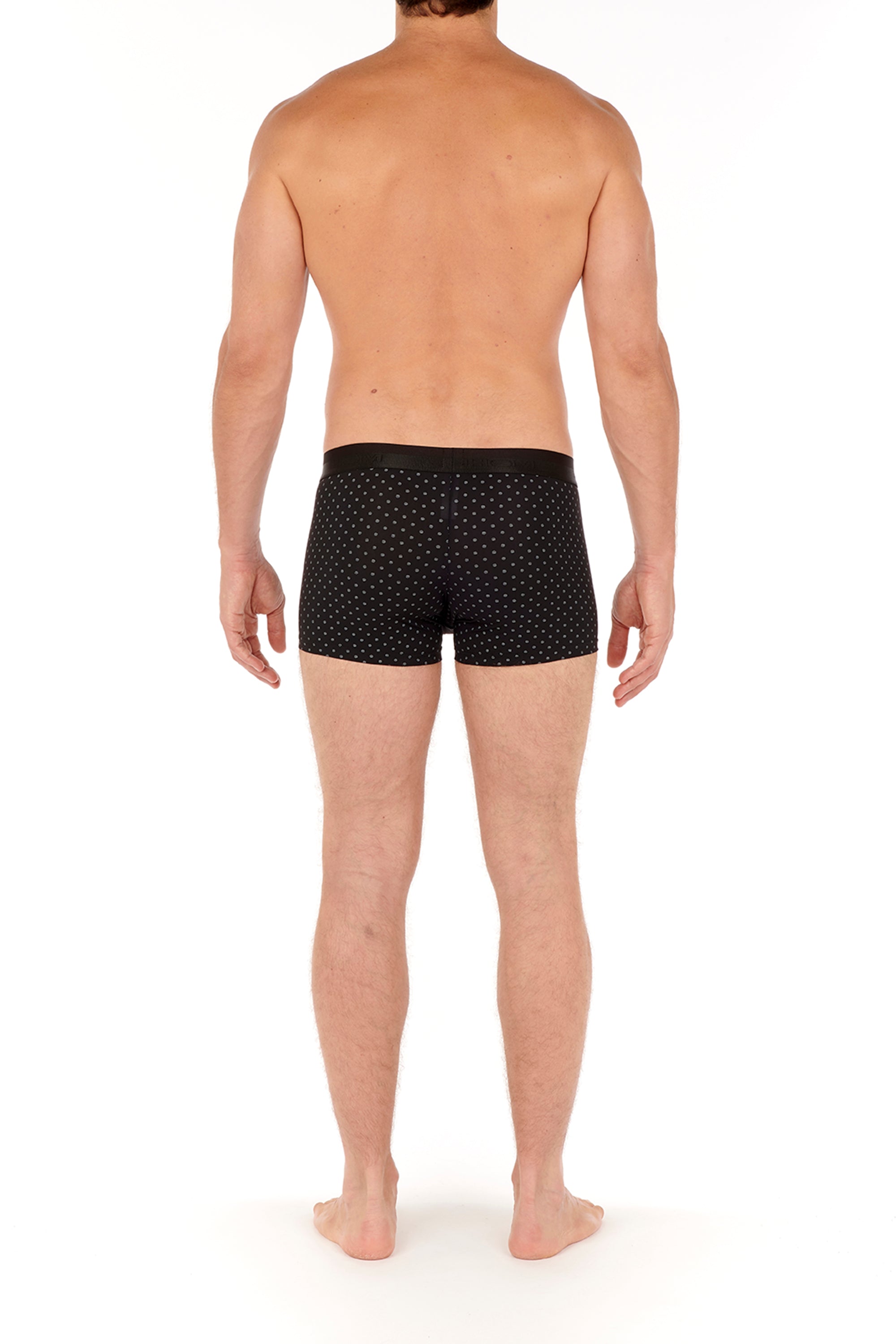 401914 Max Boxer Briefs - I004 Black Print