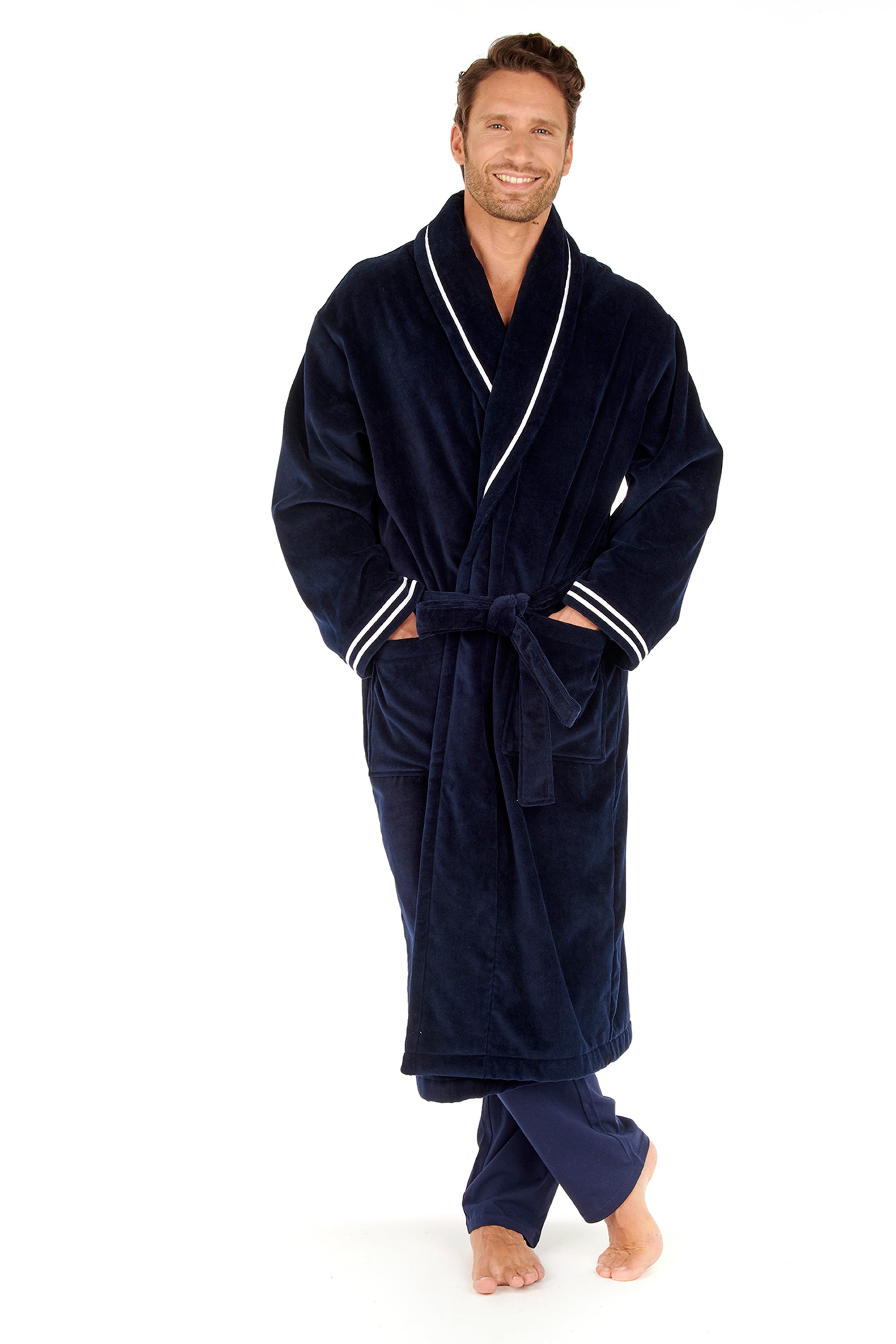 402109 Estaque Bathrobe - 00RA Navy