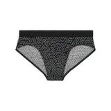 Cotonou Mini Briefs | Black Prin 402398-P004