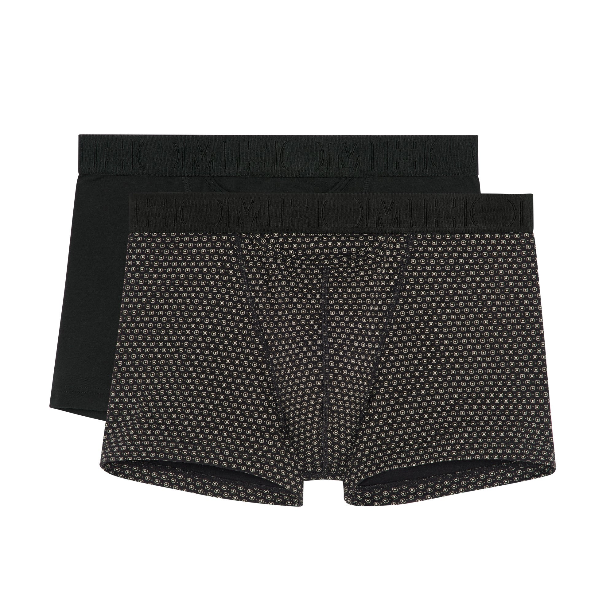 Gauthier #2 Boxer Briefs Ho1 2p | Black/Black And White 402431-D007