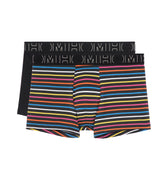 Ron #2 Boxer Briefs 2p | Black/Black Stripes 402433-D043