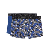 Brian #2 Boxer Briefs 2p | Blue/Blue Print 402434-D009