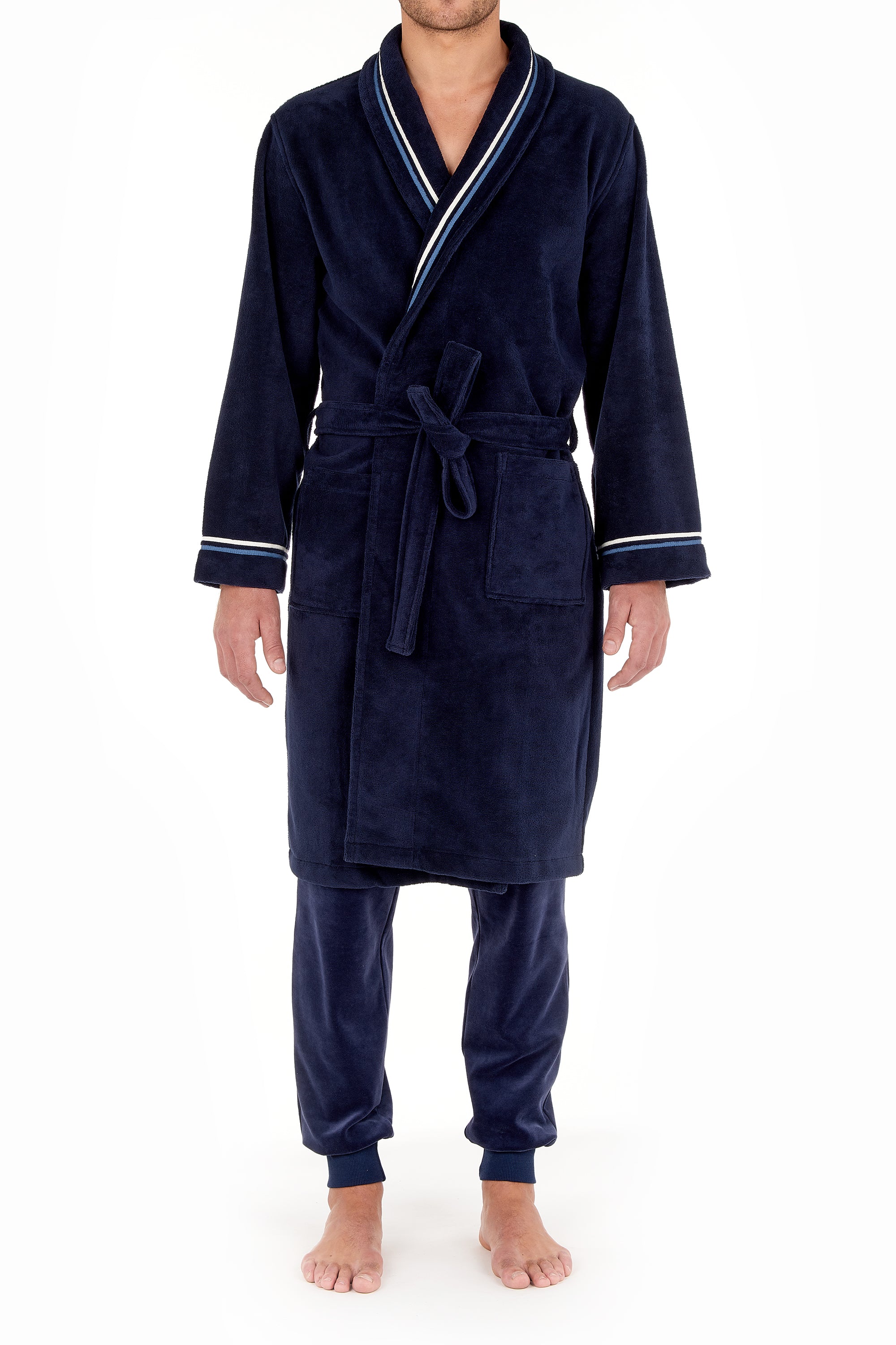 402443 Transat Bathrobe - 00RA Navy