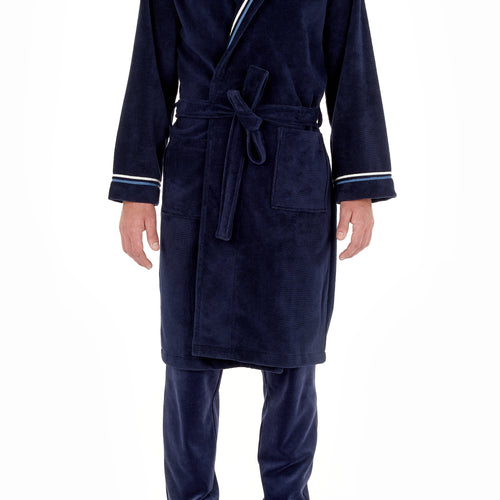 402443 Transat Bathrobe - 00RA Navy