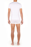 402466 Tencel Soft T-Shirt V Neck - 0003 White