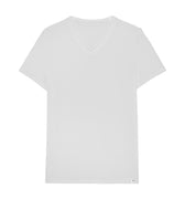 402466 Tencel Soft T-Shirt V Neck - 0003 White