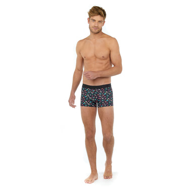 402507 Amour Boxer Briefs - I004 Black Print